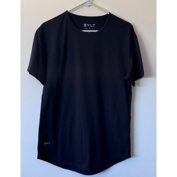 Bylt Basics Men's Drop-Cut T-Shirt in Black Size Medium - Picture 2 of 4